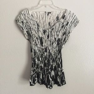 Milano | Accordion Platinum Black Floral Blouse 👚